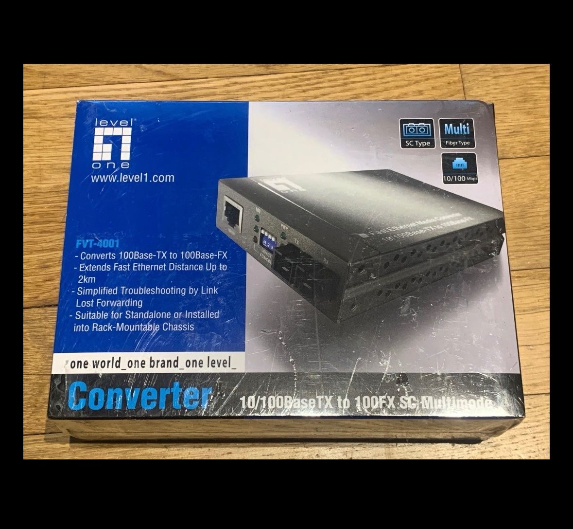 Convertitori: Multimode Converter - Level1 FVT-4001 – Nuovo e nell'imballaggio originale da Stettfurt venduto da 2442