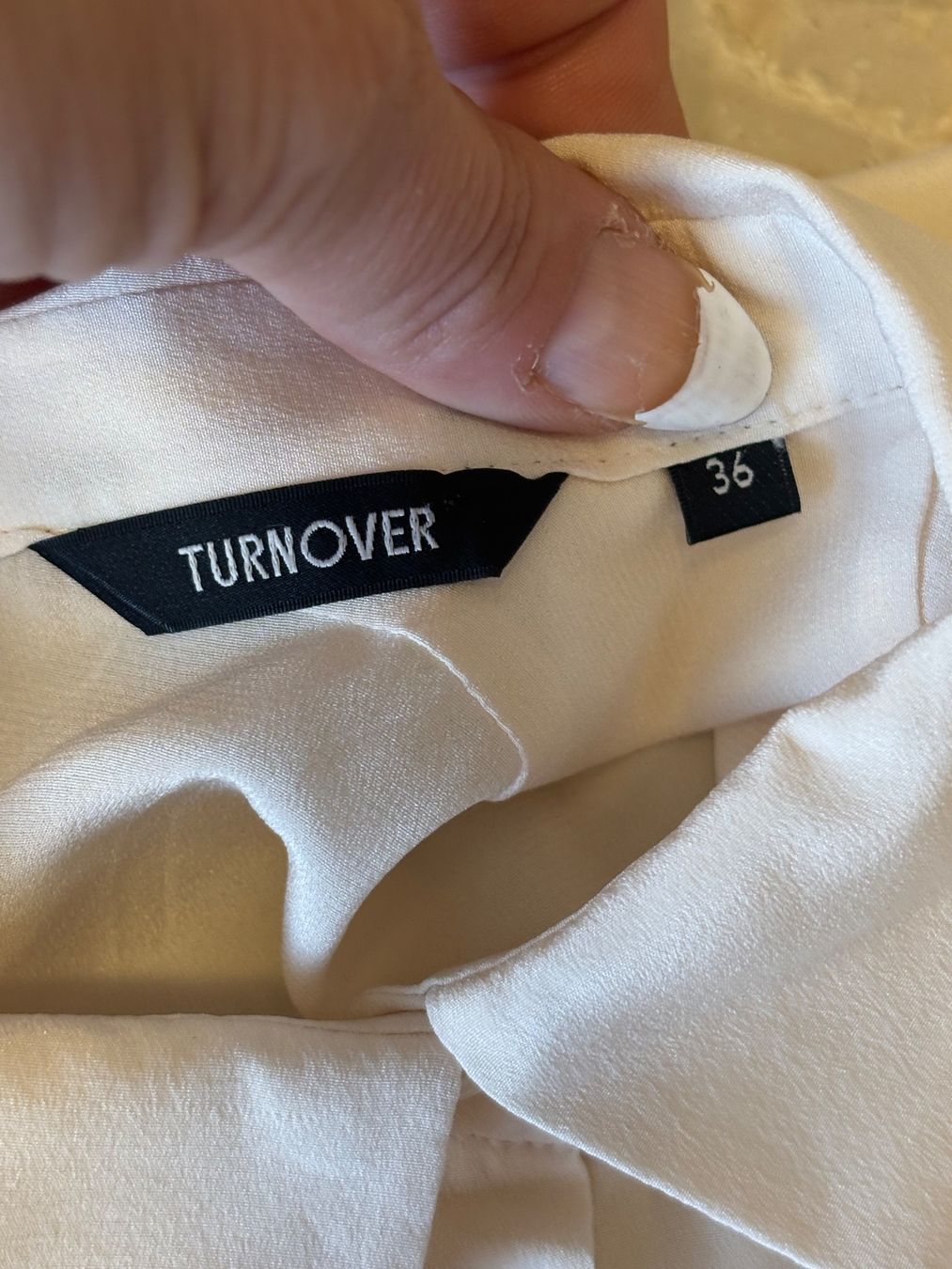 Blusen: Turnover Long  Bluse 100% Seide – Gebraucht aus St. Margrethen SG von dijanaO 6