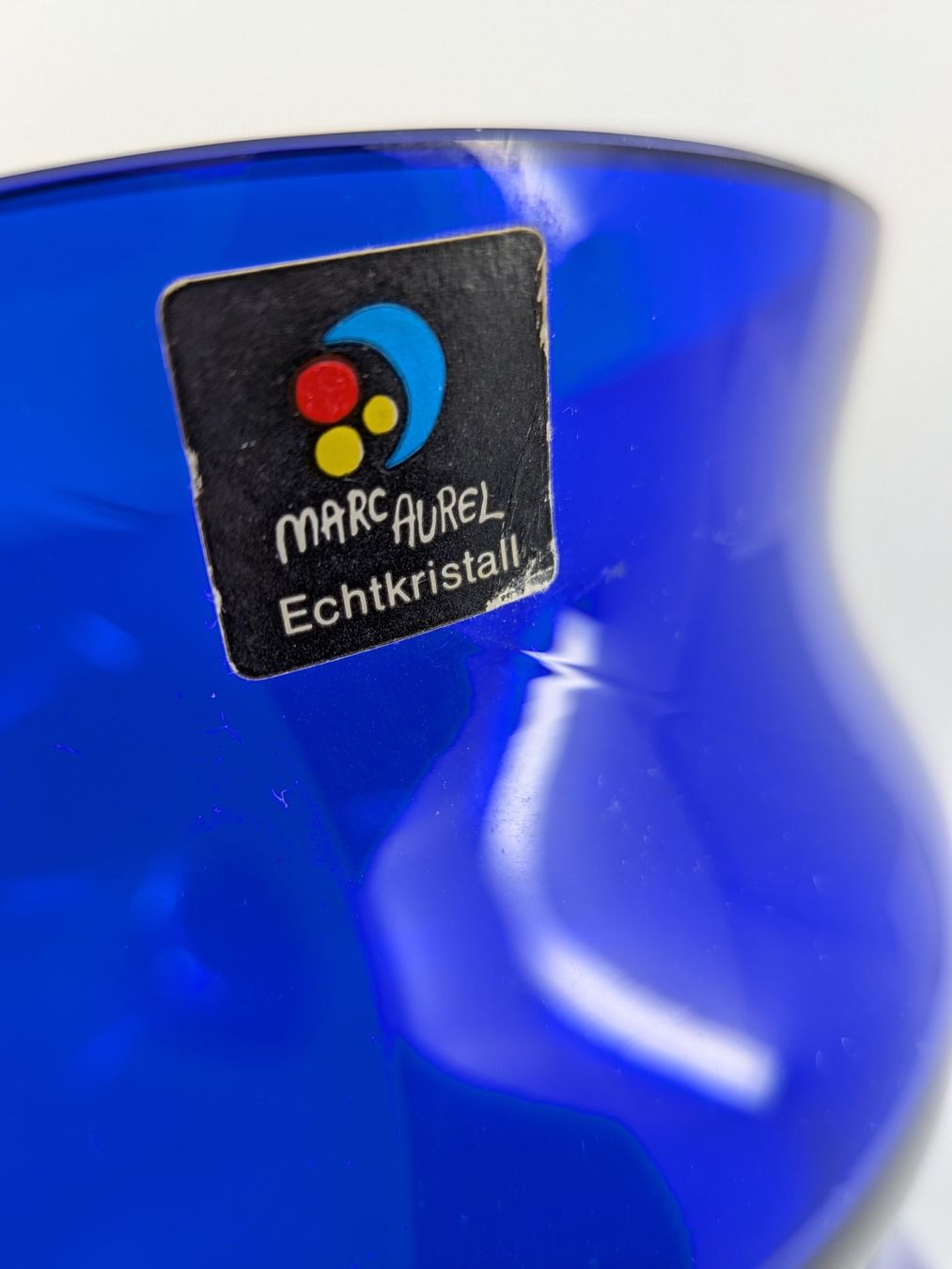 Vasi & Recipienti: Marc Aurel Echtkristall Vase blau – Usato da Emmen venduto da magelan 2