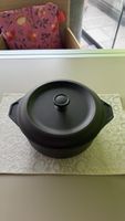 Gusseisen Bräter schwarz Durchmesser 24 cm guter Zustand