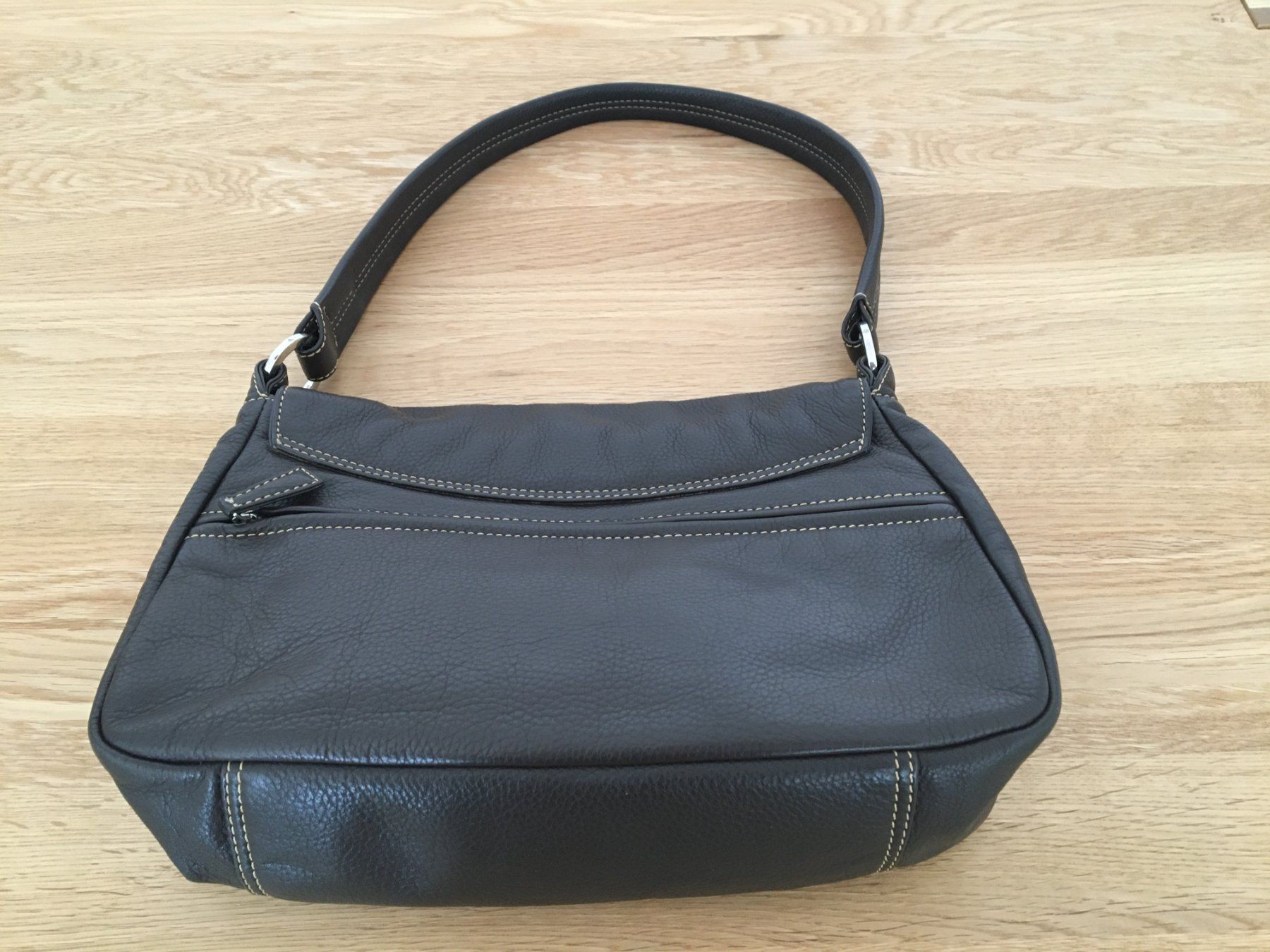 Borse da donna: Handtasche in braunem Echt-Leder – Nuovo (secondo la descrizione) da Ruetihof venduto da Sunny-Summer 1