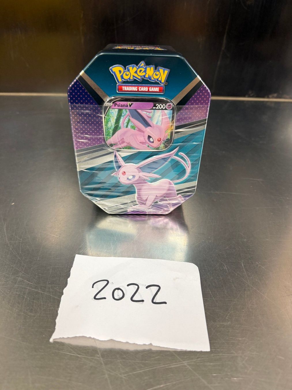 Pokémon Sammelbilder & Trading cards: POKEMON-TIN BOX-PSIANA V-2022 – Neu und originalverpackt aus Frick von RC2367