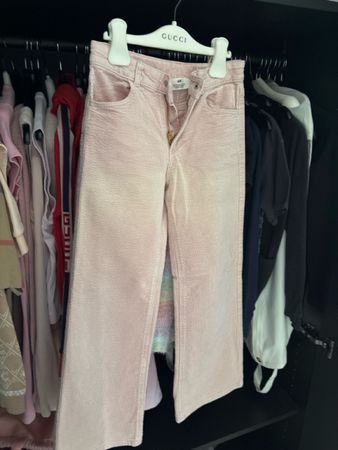 H&M Cordhose rosa Grösse 140 guter Zustand