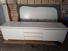 BESTÅ BURS TV-Möbel Hochglanz weiss 180x41x49cm
