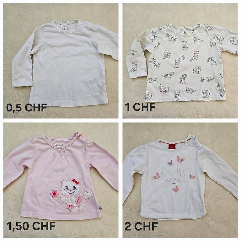 Blusen, T-Shirts & Tops: Langarmshirt Gr. 68/74 – Gebraucht aus Worb von jun_fj8w 2