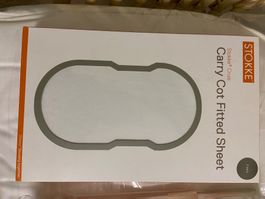 Stokke Crusi Carry Cot Fitted Sheet Nuovo, Ottimo Affare