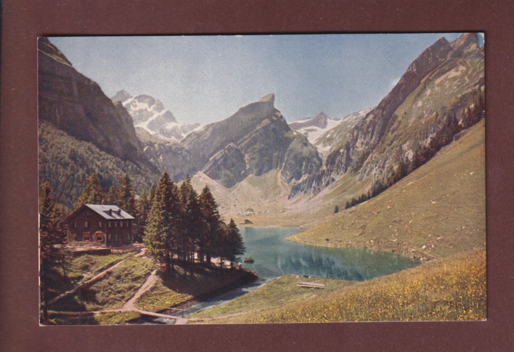 Ansichtskarten: SEEALPSEE - Altmann - Säntis – Gebraucht aus Pully von nicecards-shop