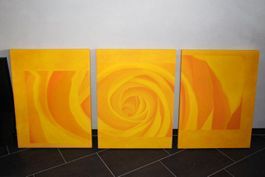 ÖL auf Leinwand, Handgemalt, Unikat