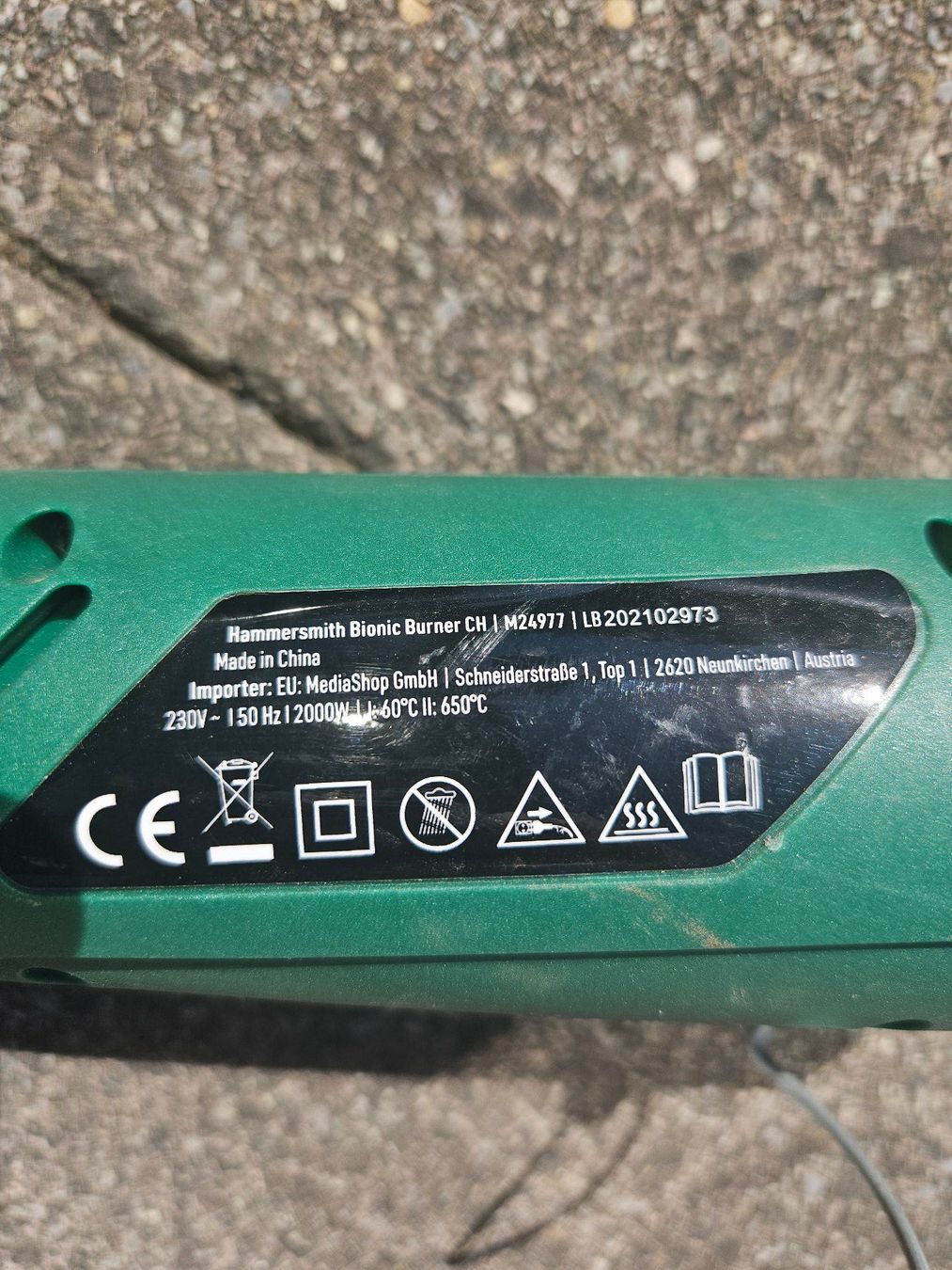 Alle Werkzeuge: Hammersmith Bionic Burner Unkrautvernichter gebraucht – Gebraucht aus Zürich von Eisinzurich 2