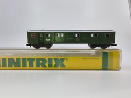 Minitrix 3027 SBB Gepäckwagen Spur N