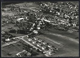 AK Mellingen, Fliegeraufnahme vom Ort