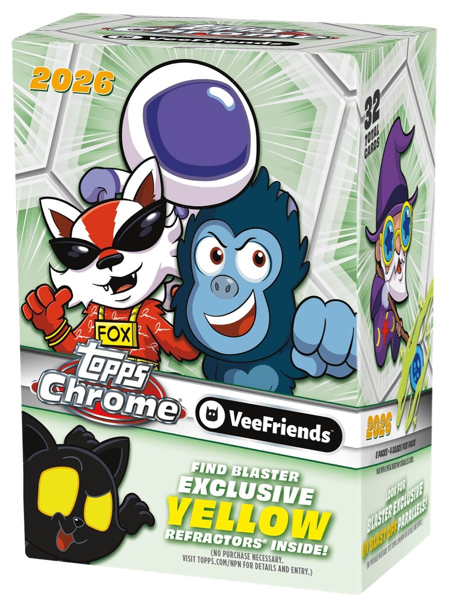 Topps Sammelbilder & Trading cards: Topps VeeFriends Chrome 2026 Value Box – Neu und originalverpackt aus Horw von mcflury7