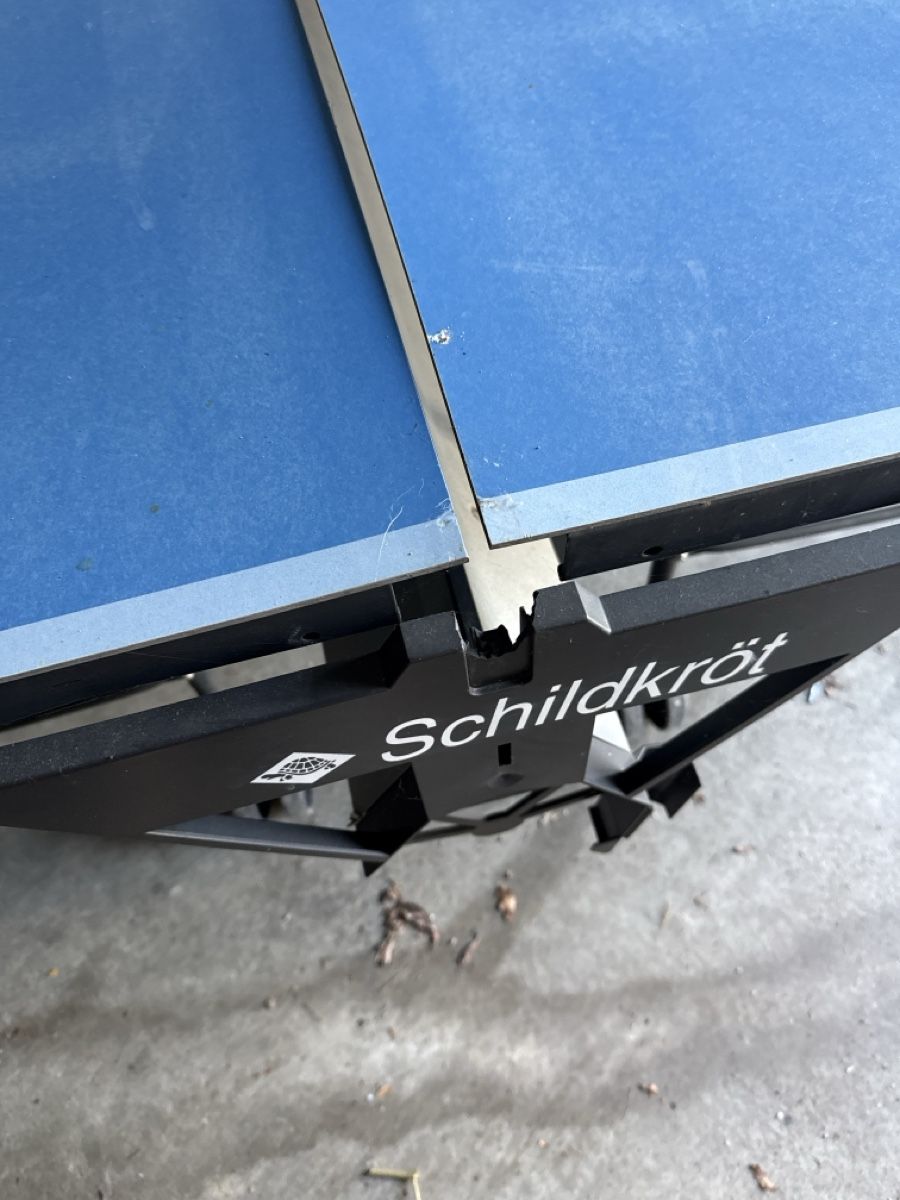 Tennis da tavolo: Defekter Pingpongtisch Schildkröt ab 1.- – Difettoso da Biel-Benken BL venduto da Dissae 3