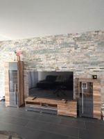 Wohnwand / TV-Möbel in Holzoptik, neuwertig, Top Zustand