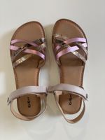 Sandales Kickers roses et dorées taille 36