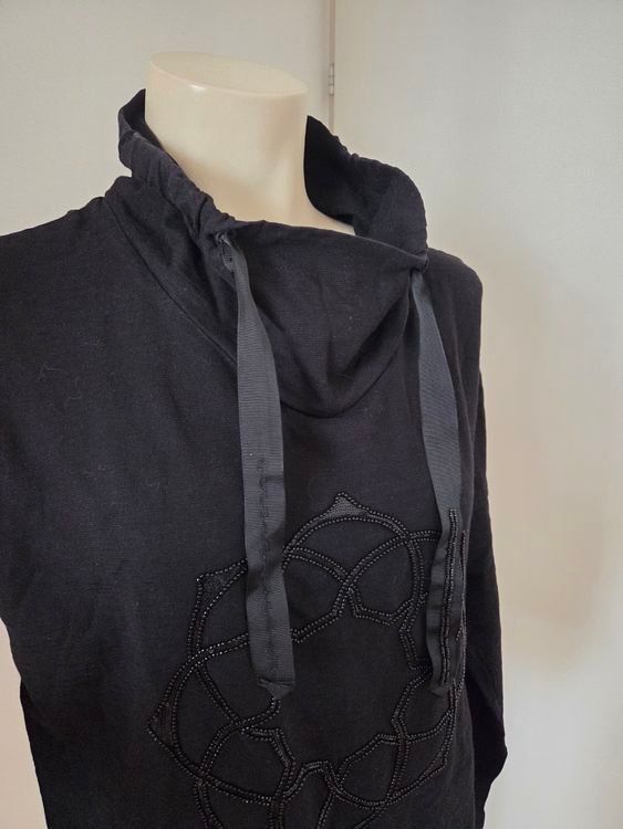 Nile Maglioni & Felpe: Nile Pullover, schwarz mit Perlenstickerei, Gr. S – Usato da Bassersdorf venduto da golden_sun 1