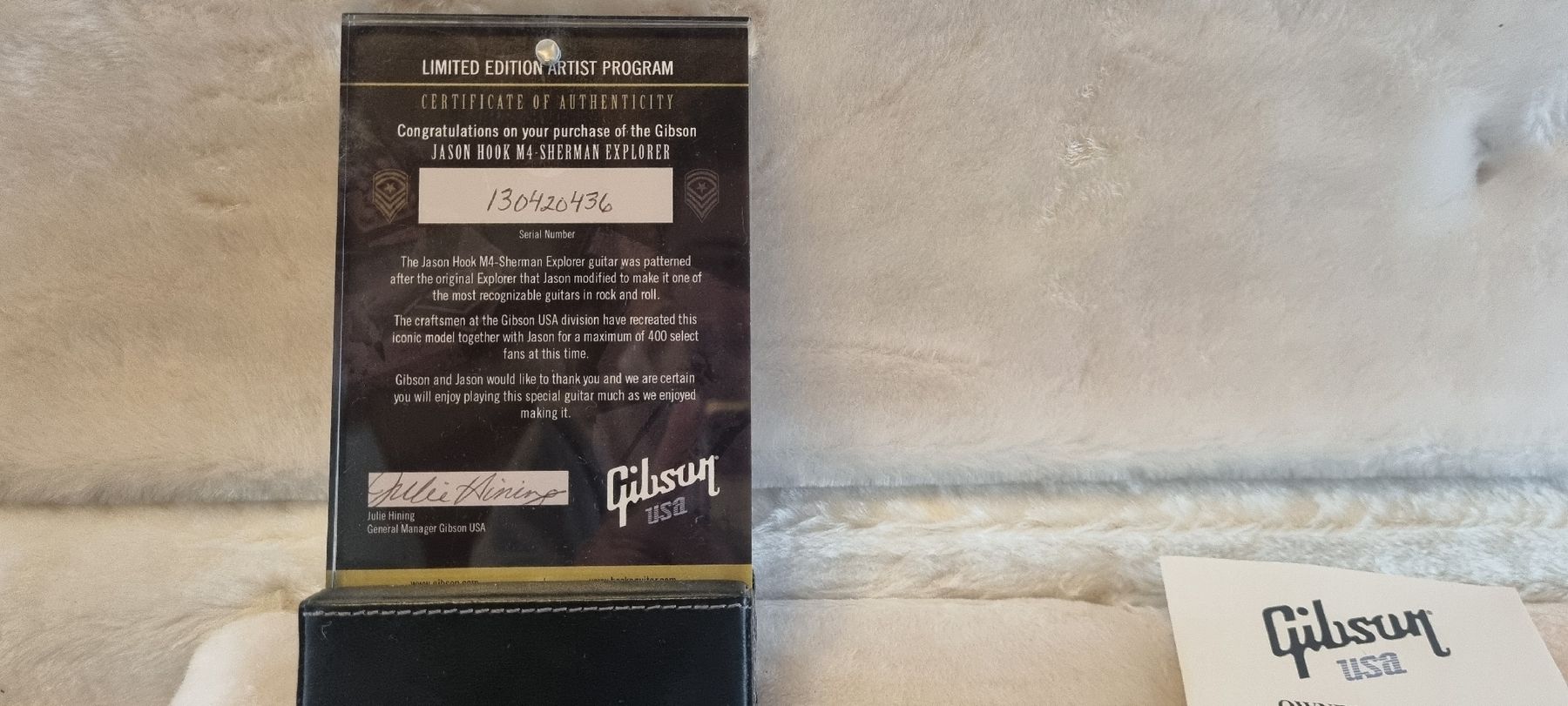 Gibson Strumenti musicali: Gibson Explorer Signature "M4 Sherman" – Usato da Gelterkinden venduto da MG_97 8