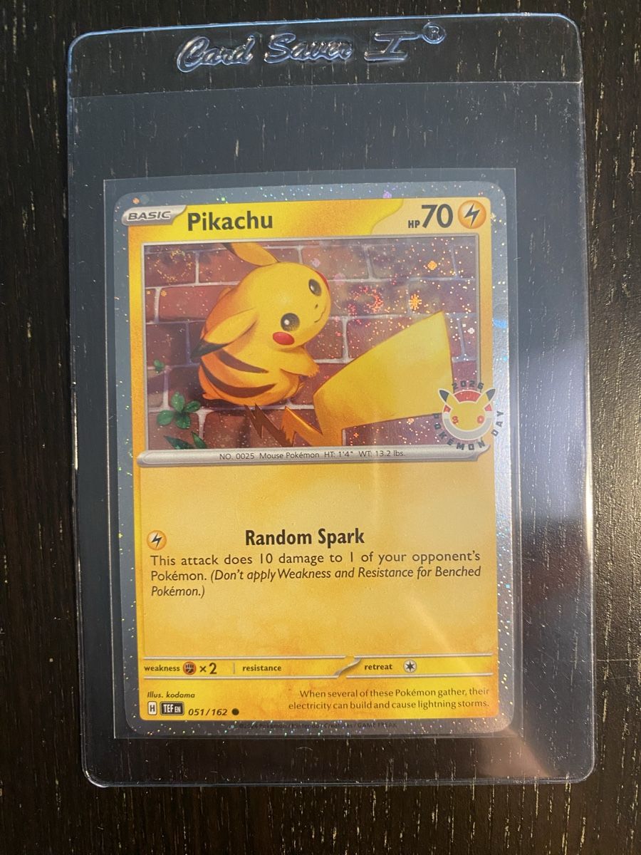 Pokémon Carte collezionabili: Pikachu #51 Holo - Pokemon Day 2026 – Usato da Unterentfelden venduto da KoolAid-WhiTe
