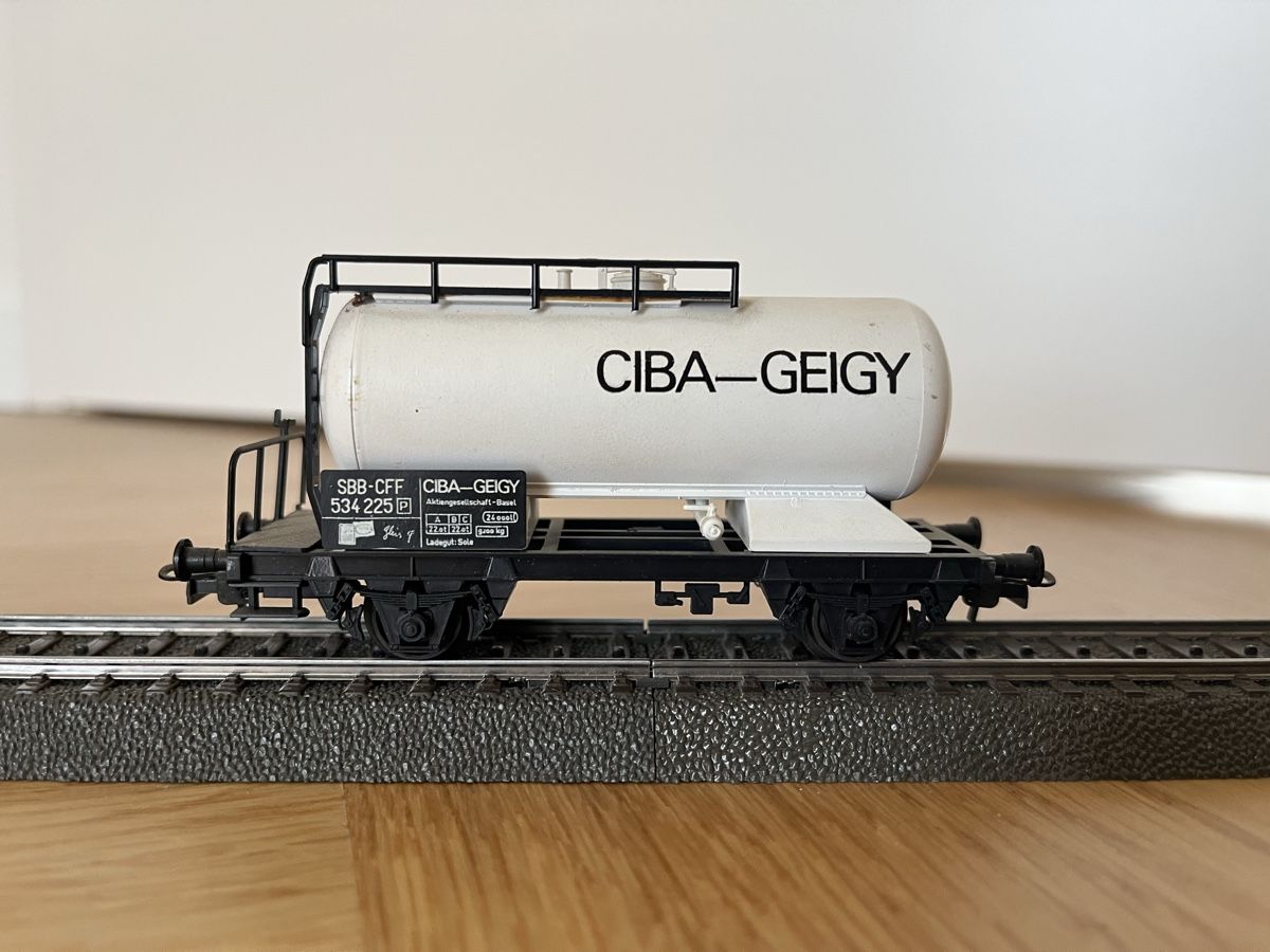 Liliput Modellini di ferrovie: Konvolut SBB Güterwagen Liliput – Usato da Basel venduto da Re620_11627 4