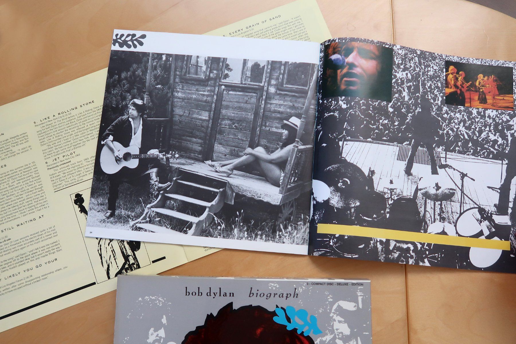 CD: BOB DYLAN - BIOGRAPH (3 CD-Box im LP-Format, neuwertig) – Usato da Hedingen venduto da Studers 3
