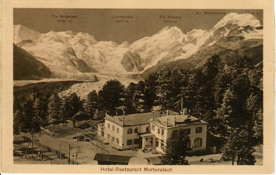 Cartoline postali: Hotel Restaurant Morteratsch – Usato da Hochdorf venduto da Ziegel-16
