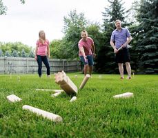 Brändi Kubb (Wikingerschach) – fast wie neu