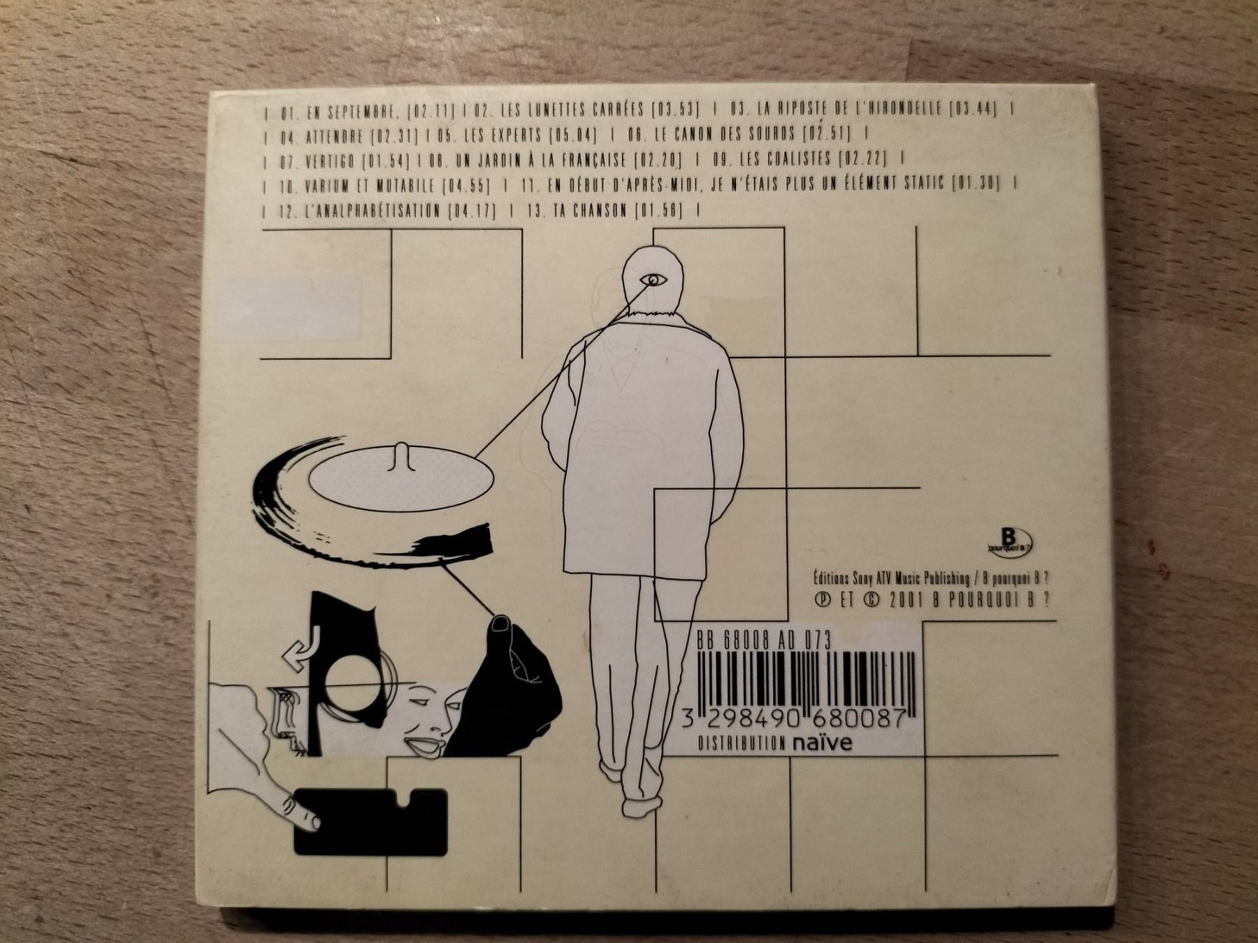 CDs: Lazzi – L'oeil Extatique – Neu (gemäss Beschreibung) aus Biel / Bienne von Music74 3