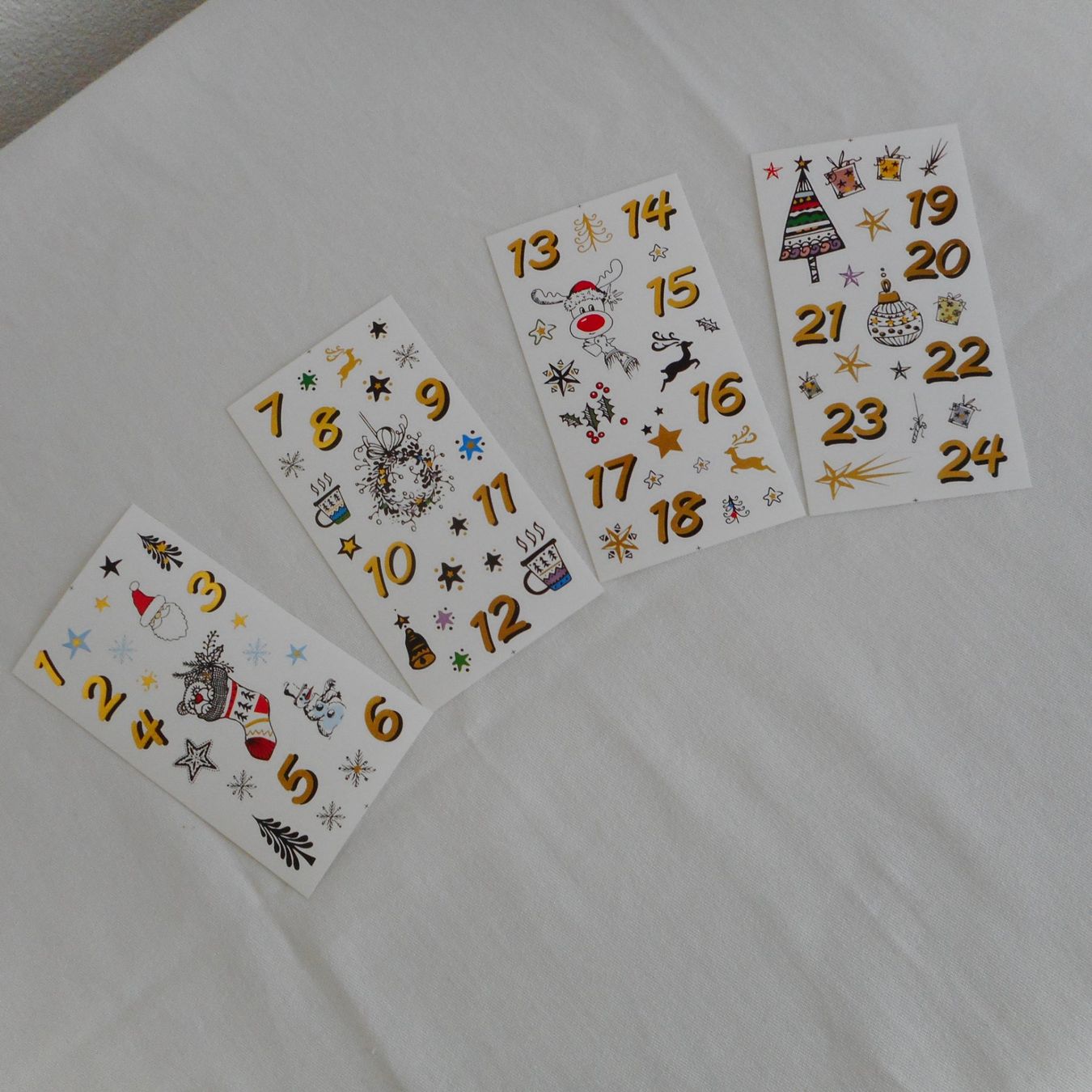Calendari: Adventskalender selber Basteln – Nuovo (secondo la descrizione) da Niederlenz venduto da Berghem 2