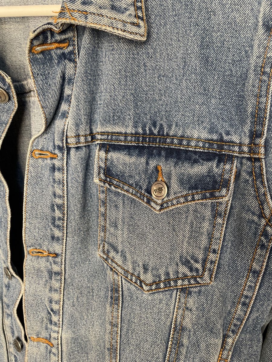 Jeans: Jacke Jeans MittelBlau M – Gebraucht aus Capolago von LA.BOTTEGA 2