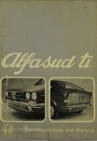BETRIEBSANLEITUNG | ALFA ROMEO ALFASUD ti - AB 05.1974 - DE