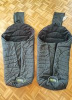 Odenwälder Babynest Fusssack Teddy ca 100cm schwarz -pro Stk