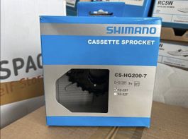 Shimano Kassette CS-HG200-7 12-28T Schwarz