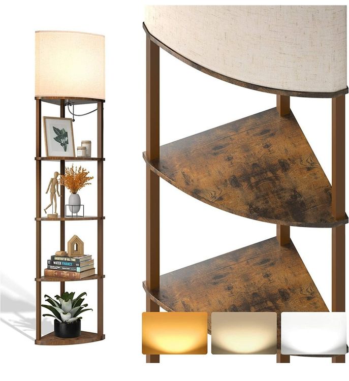 Wisdom Line Deckenventilator Einziehbar 107cm Mit LED Beleuchtung & Fernbedienung - Leiser DC Motor Für Wohnzimmer & Schlafzimmer