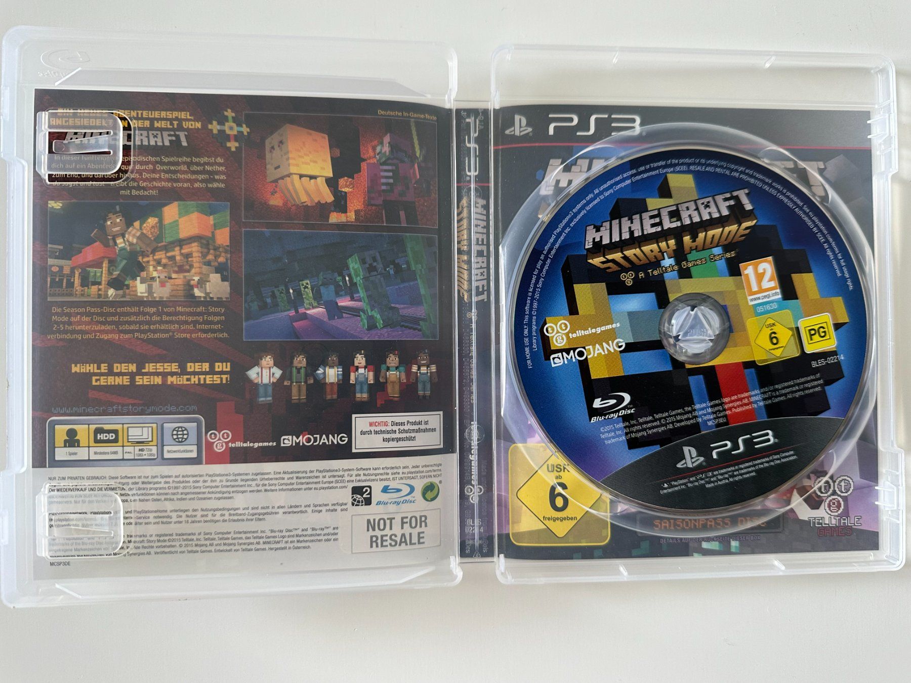 Sony Giochi: Minecraft Story Mode, Sony Playstation 3, PS3 – Usato da Couvet venduto da nay_prh5 1