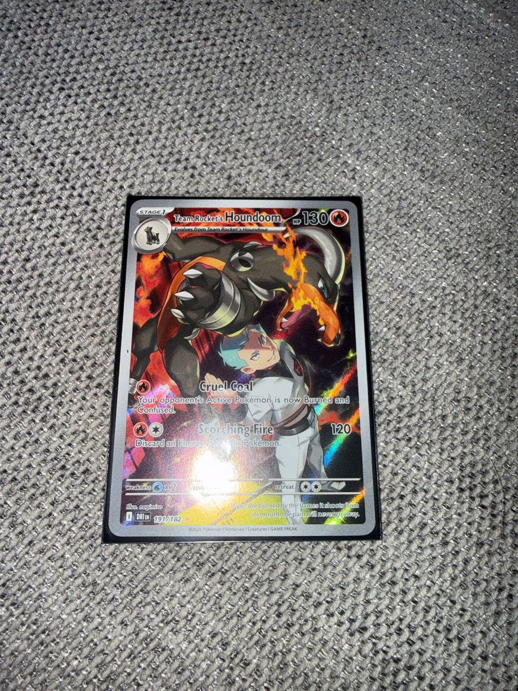 Pokémon Carte collezionabili: Pokemon - DRI - Team Rocket‘s Houndoom - 191/182 – Nuovo (secondo la descrizione) da Zürich venduto da EL1992