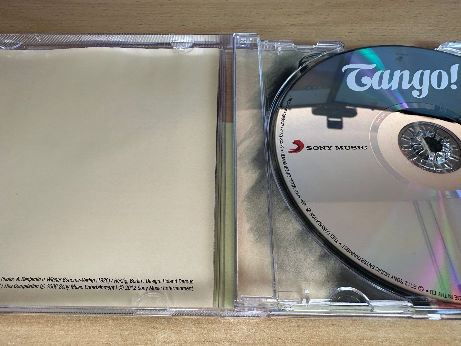CD: Tango - Tanz Der Leidenschaft – Usato da Rikon im Tösstal venduto da Alpenmutz 2