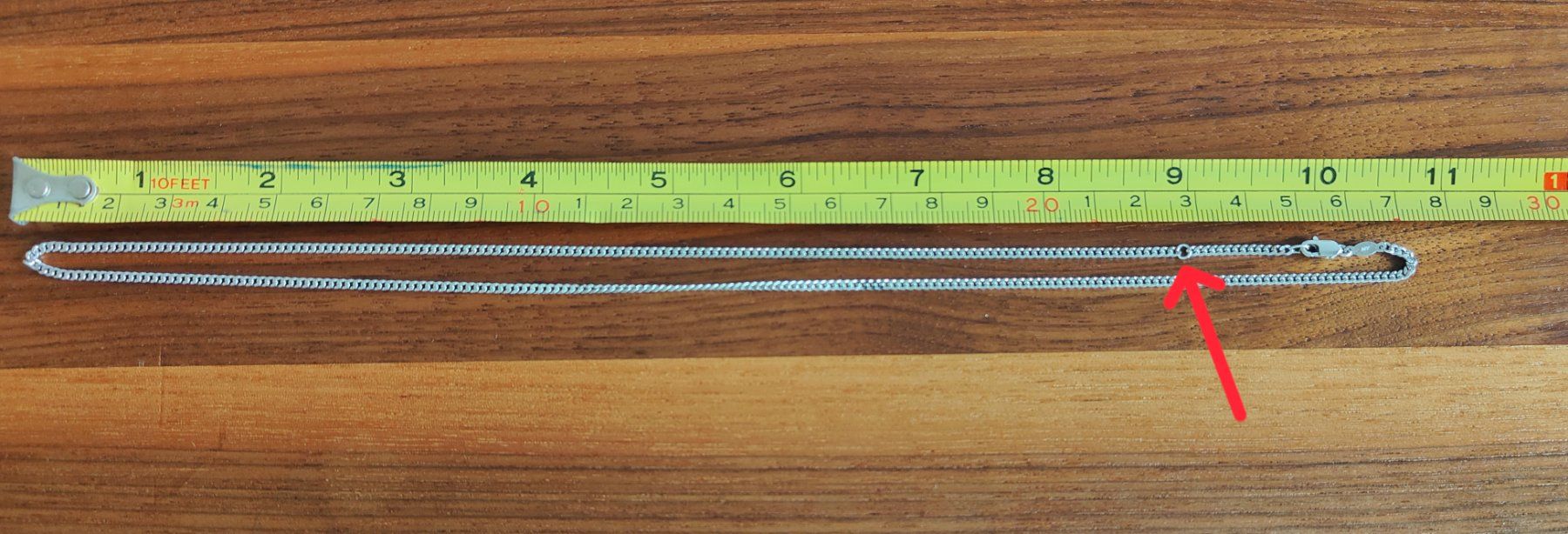 Catenine: Halskette, Pt950, Cuban Link, ca. 55cm – Nuovo e nell'imballaggio originale da Rümlang venduto da 21f 1