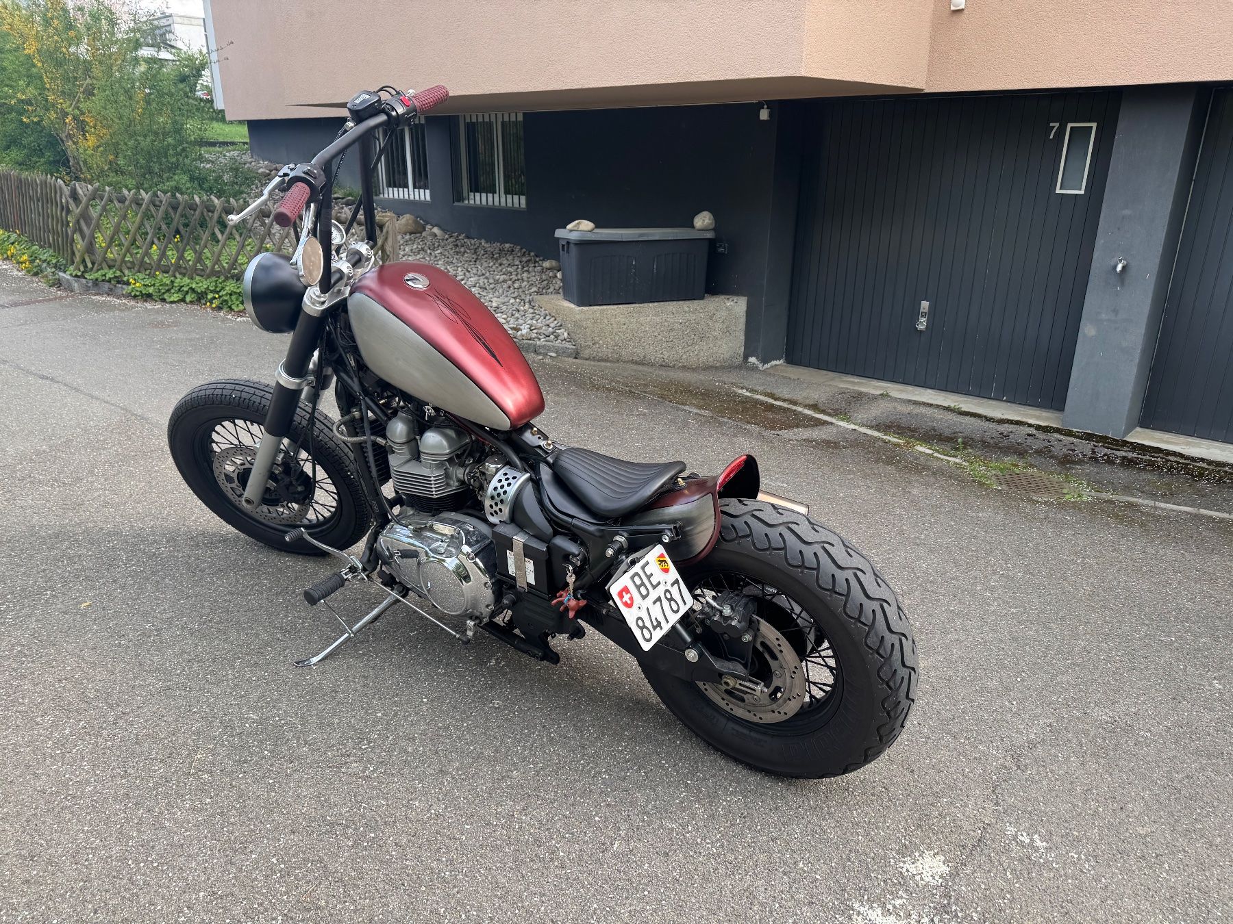 Triumph Chopper: Triumph America Oldschool Bobber – Usato da Rüfenacht BE venduto da 49seven