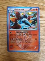 Pokemon Volcarona Black &White Plasma Blast cracked ice holo
