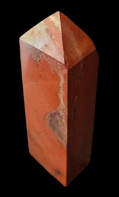 Mineralien & Heilsteine: Jaspe rouge pierre tour obelisk – Neu und originalverpackt aus Vernier von 19pigments 1