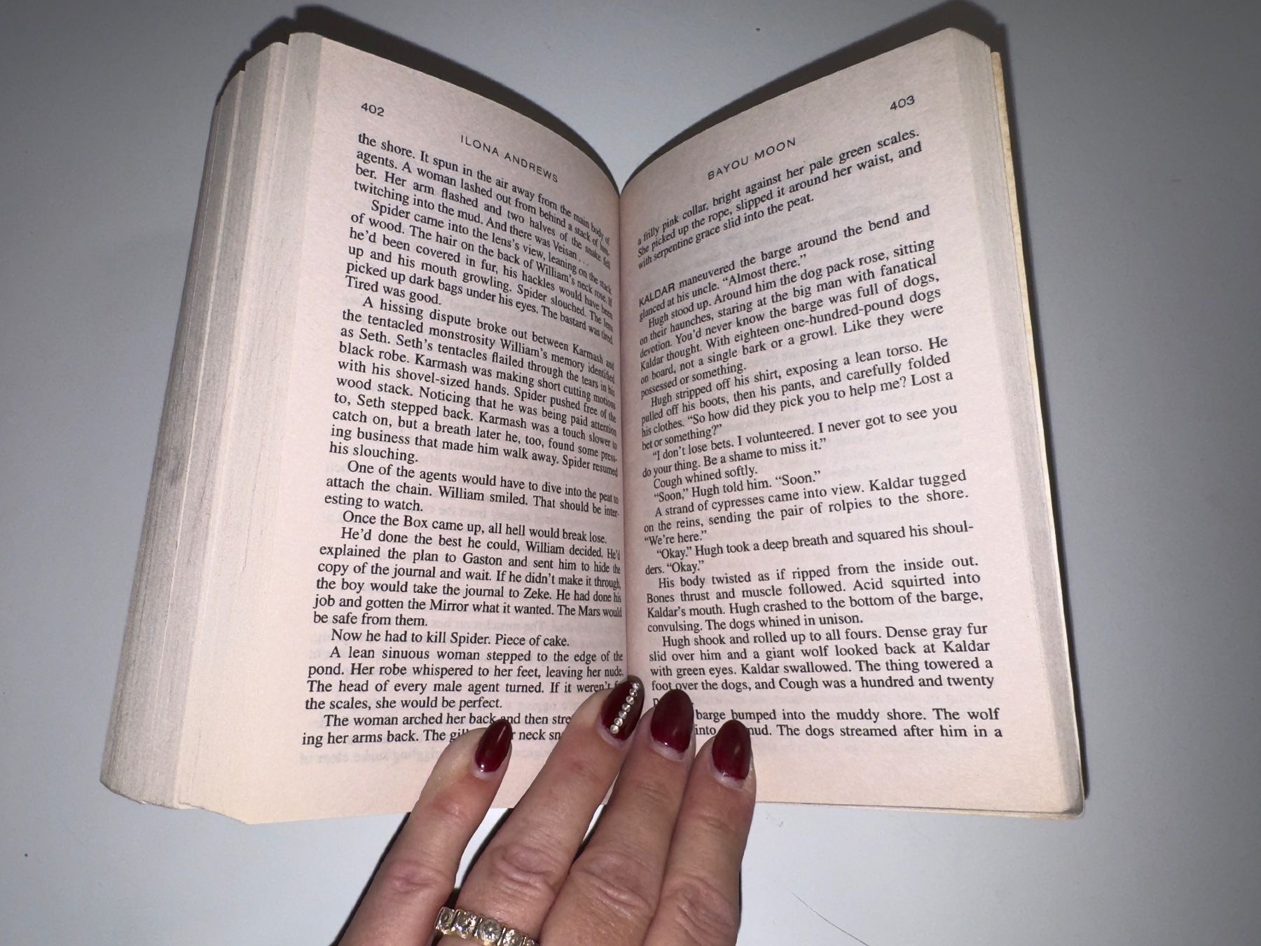 Bücher: NOVEL: Ilona Andrews, Bayou moon – Gebraucht aus Grosswangen von English_books 7