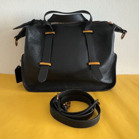 Sac cuir noir