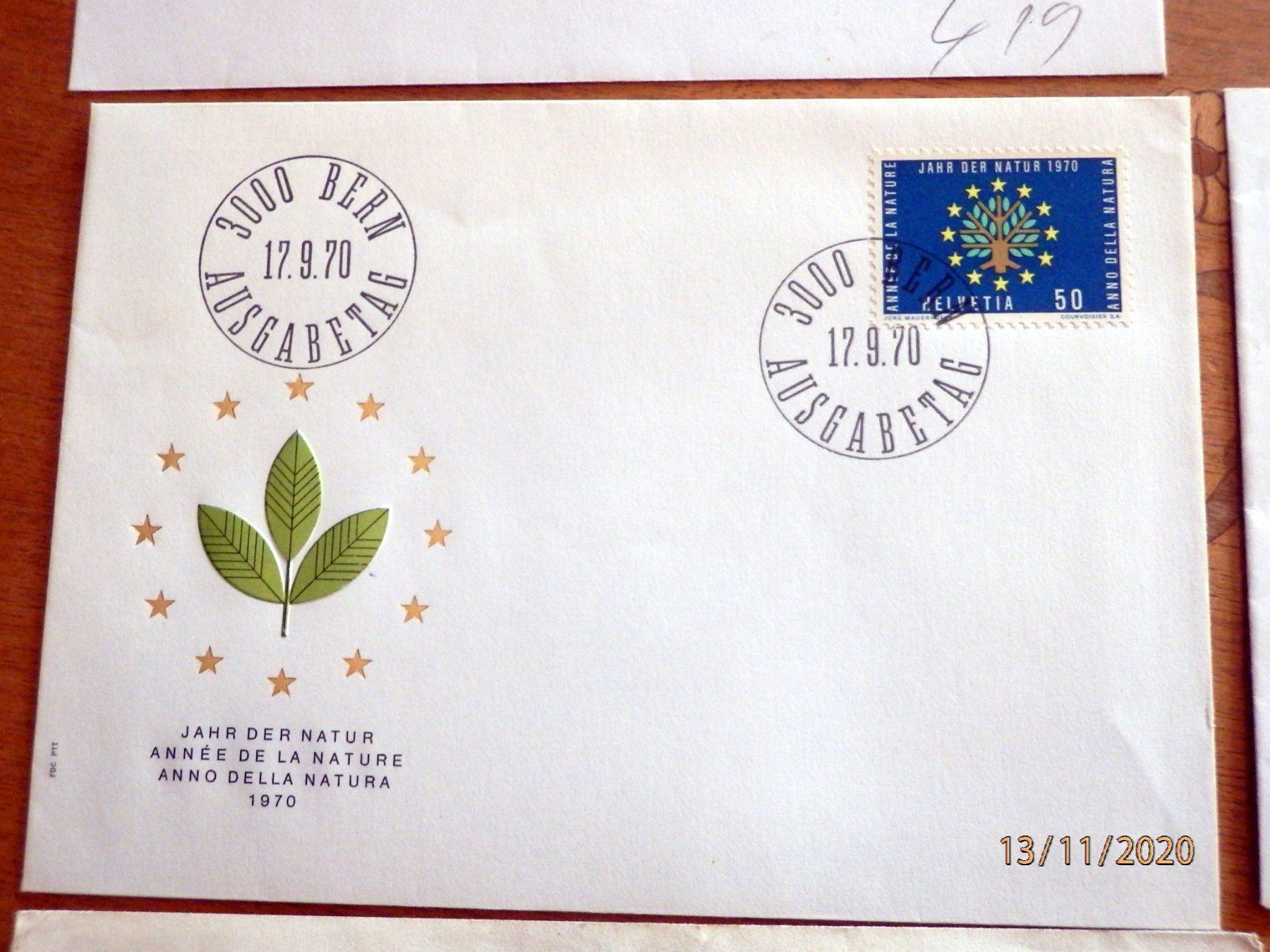 Tous les timbres: Bedarfsbriefe mit Sonderstempel – D'occasion à Ueberstorf par dinbau 3