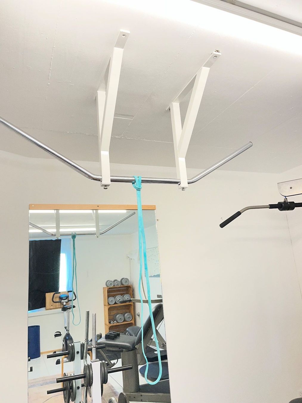 Hometrainer: Latzug-Reck/-Stange – Usato da Oberflachs venduto da choa01 2