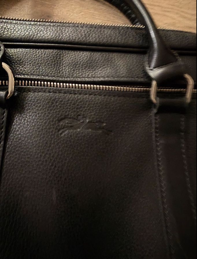 Longchamp Borse: Longchamp Tasche aus schwarzem Leder – Usato da Fahrweid venduto da ale_sst2 1