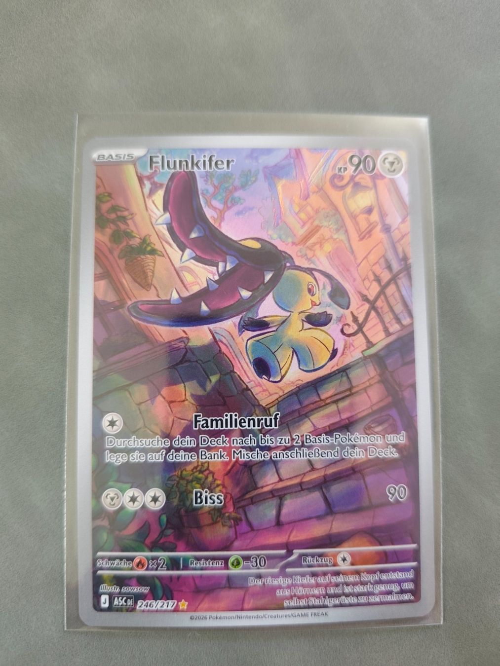Pokémon Carte collezionabili: Flunkifer 246/217 ASC DE – Nuovo (secondo la descrizione) da Bubikon venduto da el-ectronico
