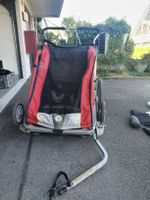 Thule Fahrradanhänger Chariot CTS rot/schwarz