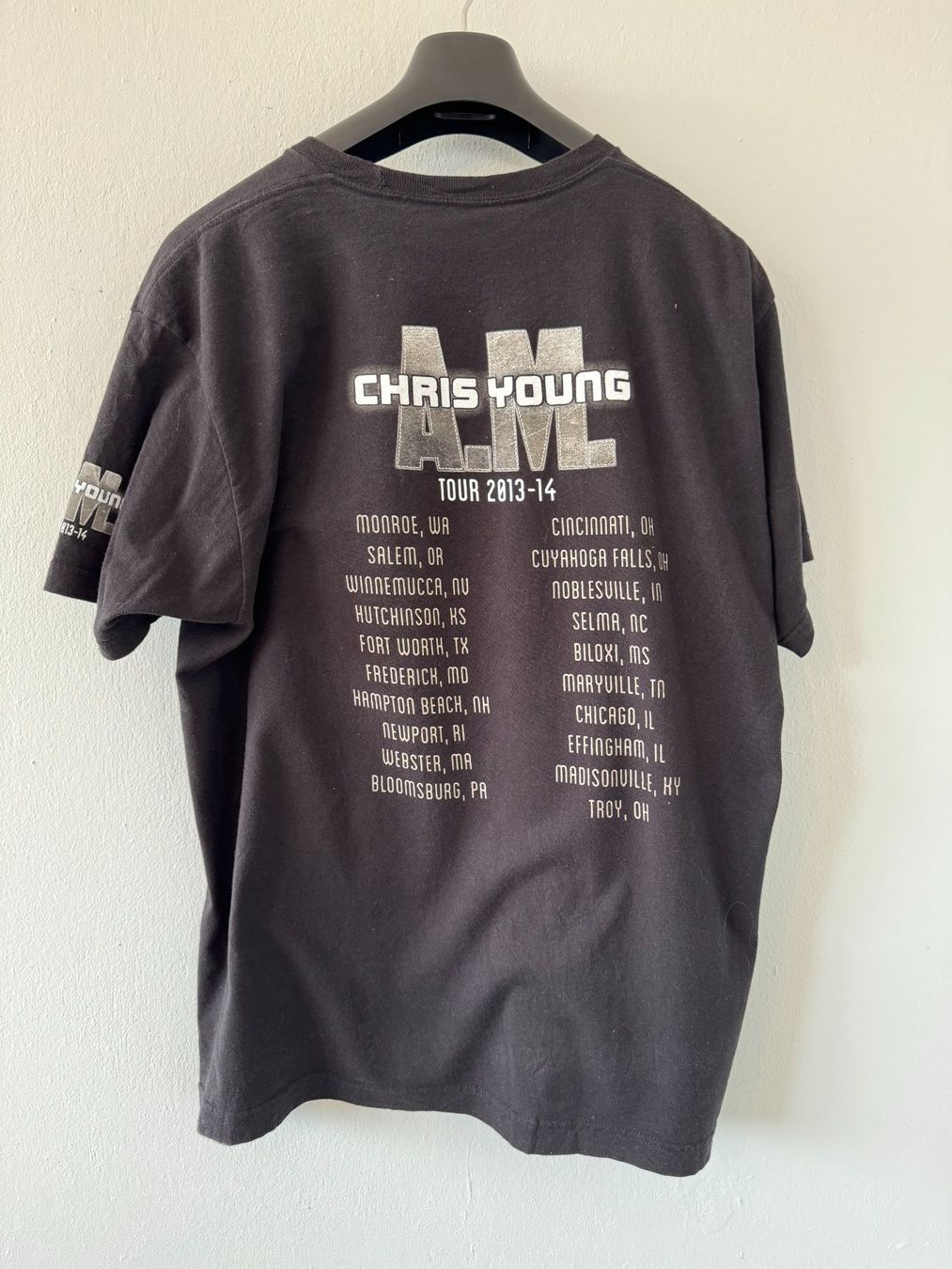 T-Shirts: Chris Young tour 2013 - 2014 t-shirt – Gebraucht aus Neuchâtel von _Easy_to_Find_ 3