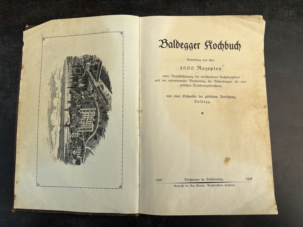 Libri: Baldegger Kochbuch 1928 – Usato da Schlierbach venduto da Stee09 2