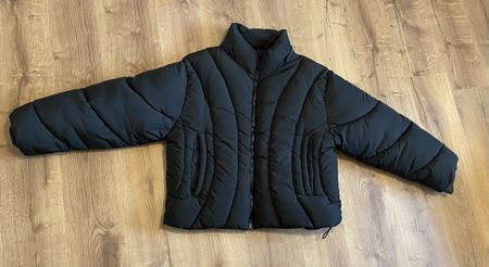 Einzigartige Winterjacket Favela Puffer Jacke Abstrakt